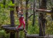 Parcours dans les arbres enfant