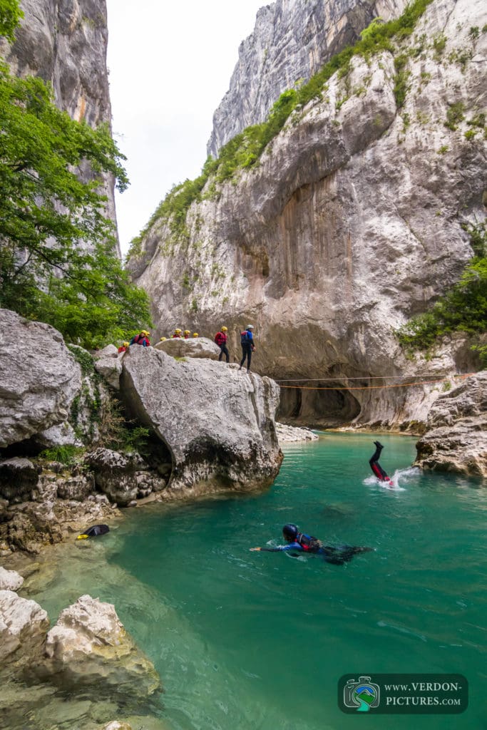 saut aqua rando gorges du verdon