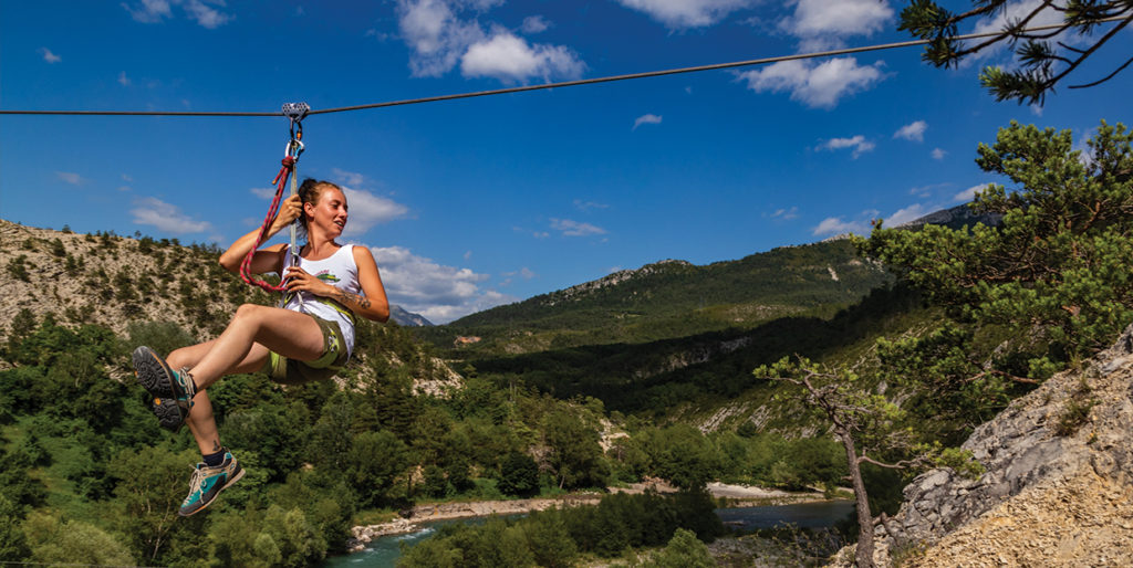 Tyrolienne gorges du verdon